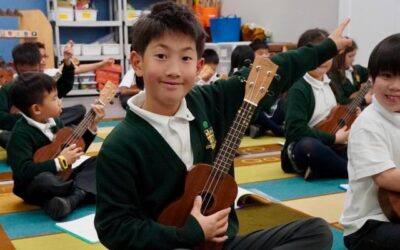 Glimpse Into A Classroom: Grade 3 – Learning the Ukulele